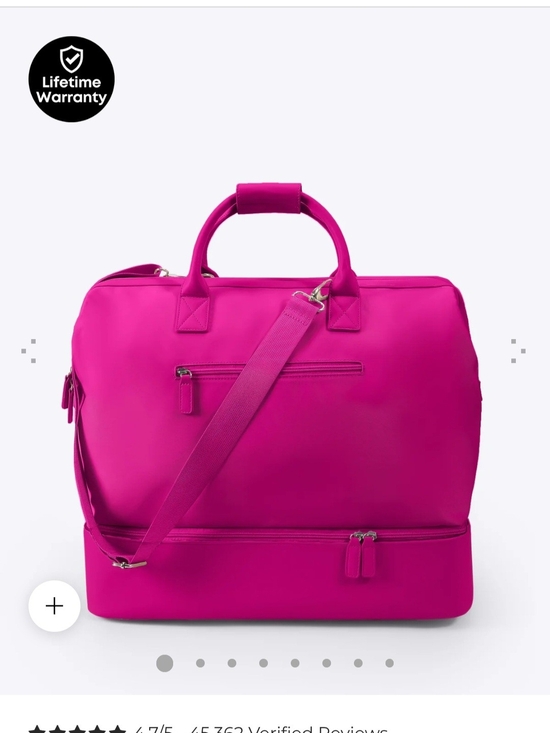Handbags - Magenta Travel Weekender Bag - (Brand)